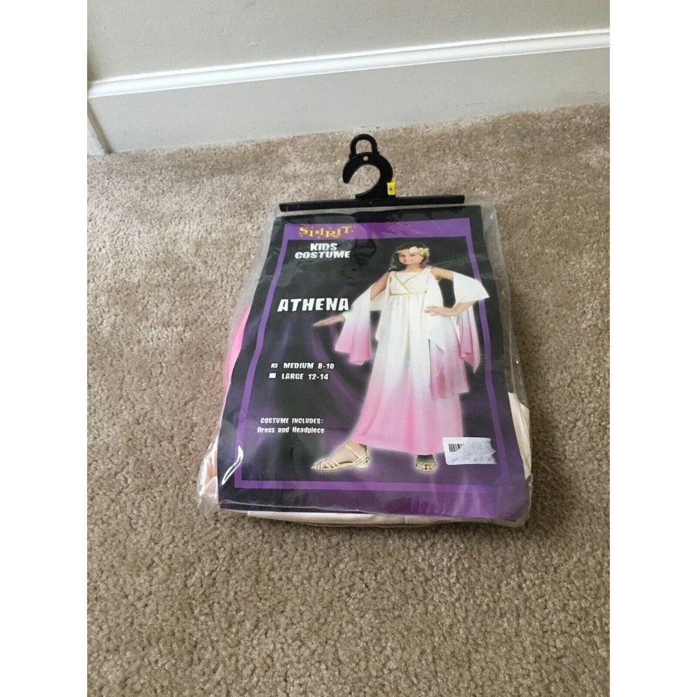 Spirit Athena Girls Costume Cosplay Halloween Size Medium